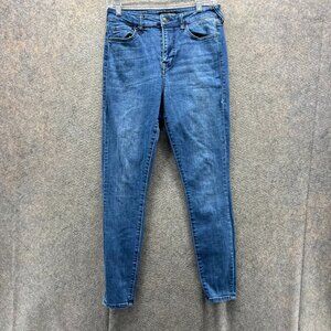 True Religion Jeans Women 28 Blue Denim Halle High-Rise Super Skinny Stretch
